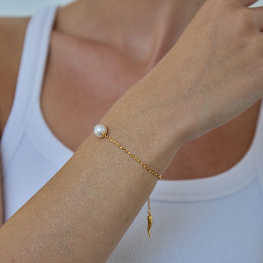 Rosie Bracelet – South Sea pearl bracelet, Autore Moda