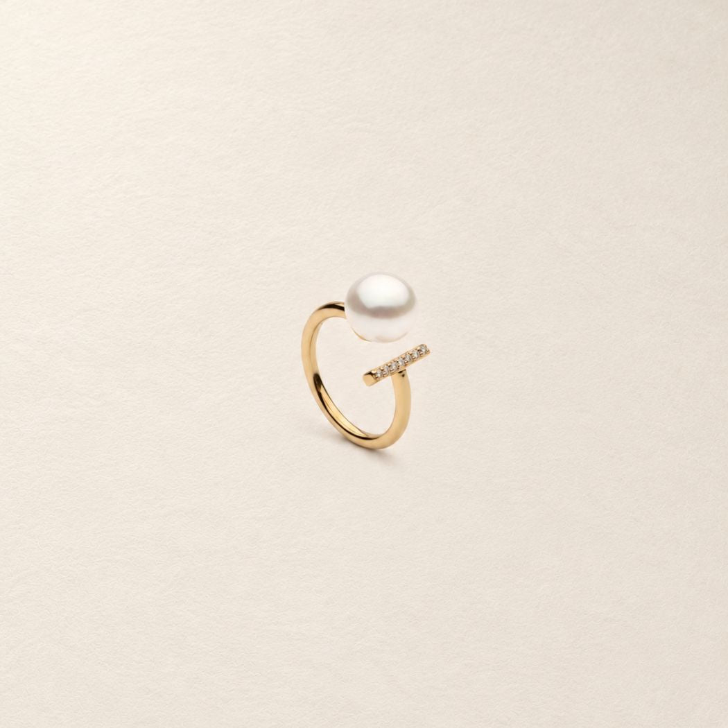 Ava Ring – South Sea pearl ring, Autore Moda