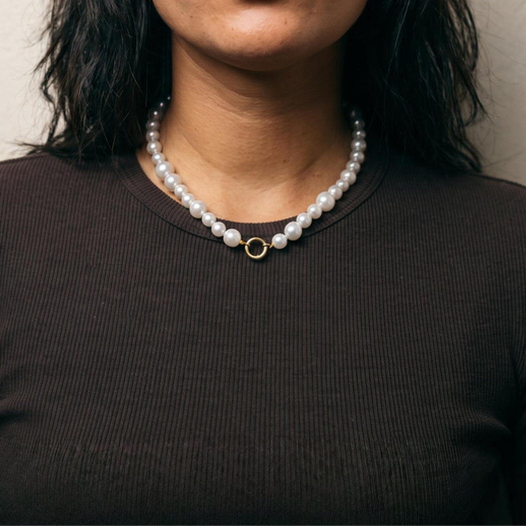 South Sea Baroque Mix Pearl Strand