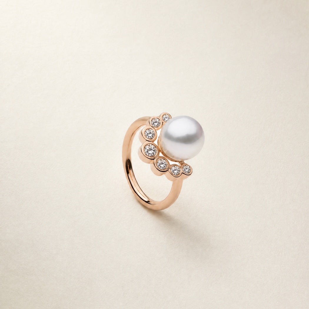Brea Ring – South Sea pearl ring, Autore Moda