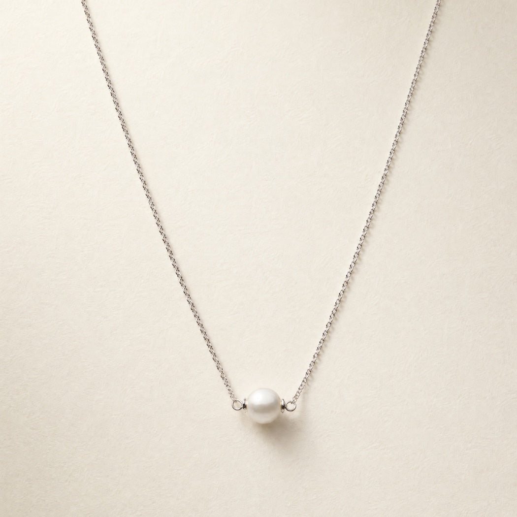 Olivia Necklace – South Sea pearl chain necklace, Autore Moda