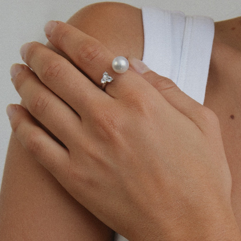 Saskia Ring – South Sea pearl ring, Autore Moda