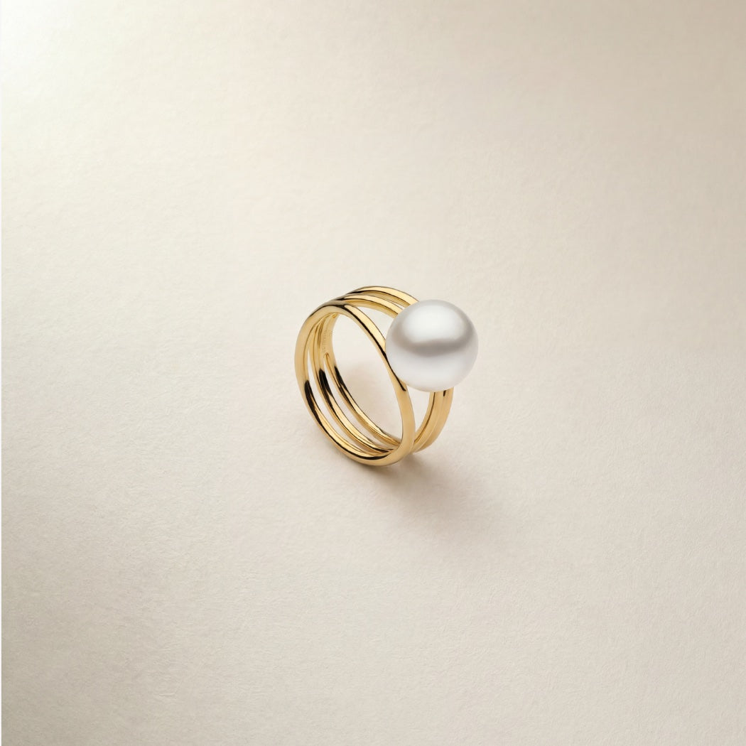 Zanna Ring – South Sea pearl ring, Autore Moda