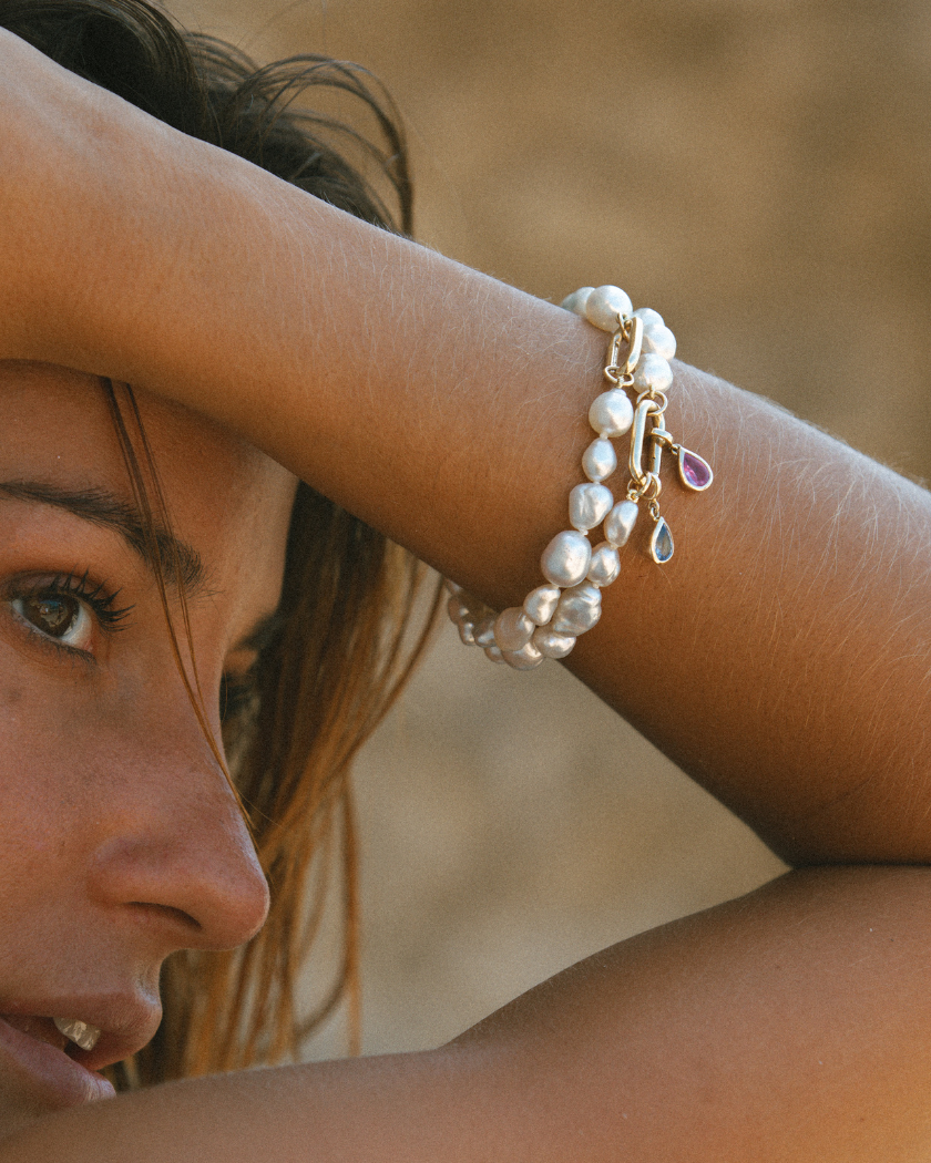 Natural Blue Sapphire Charm