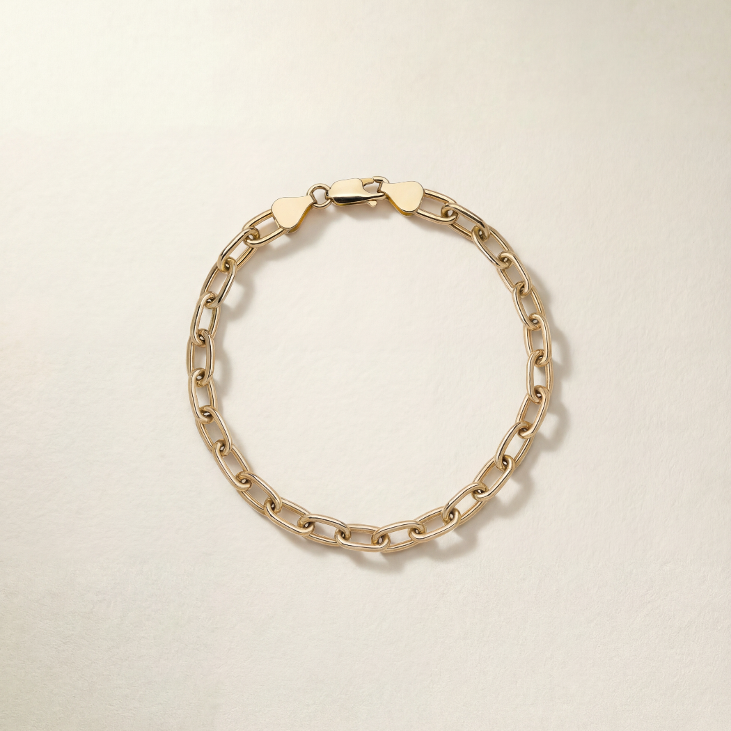 Paperclip Chain Bracelet