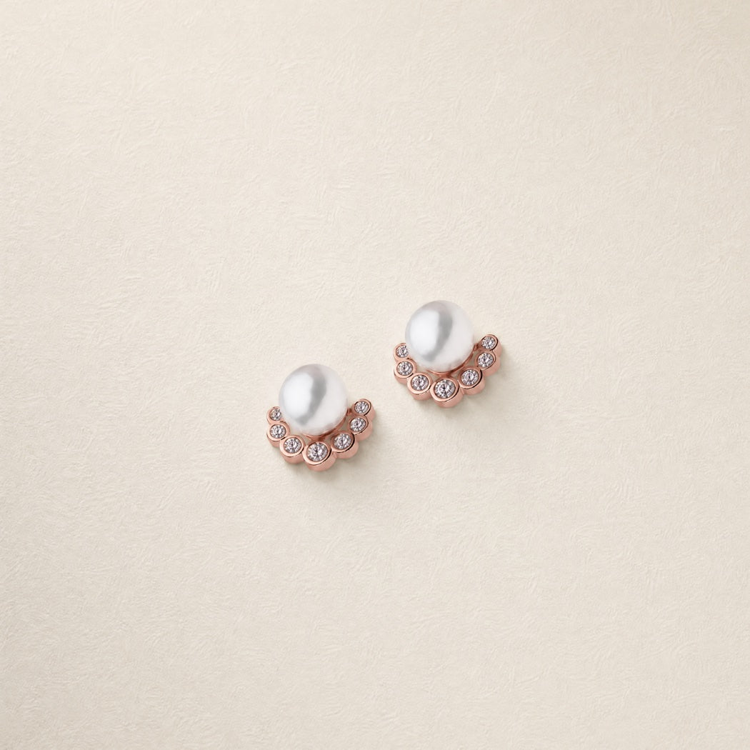 Brea Earrings – South Sea pearl earrings, Autore Moda
