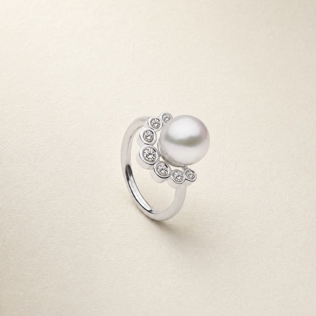 Brea Ring – South Sea pearl ring, Autore Moda