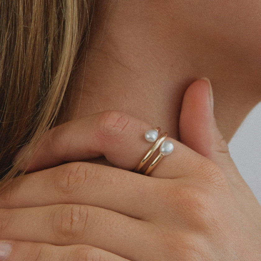 9k Solid Gold Camille Ring