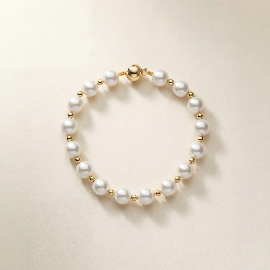 Charlotte Bracelet – South Sea pearl bracelet, Autore Moda