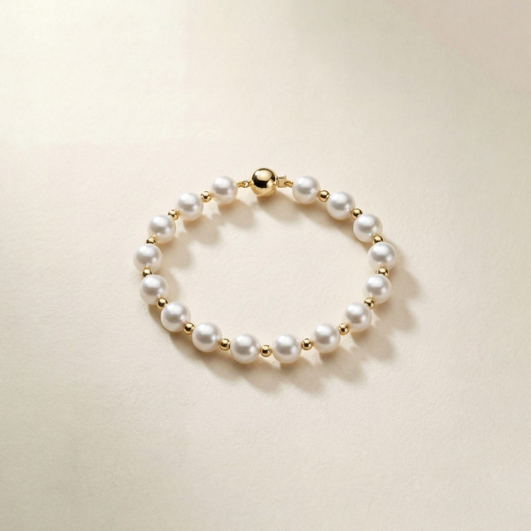 Charlotte Bracelet – South Sea pearl bracelet, Autore Moda