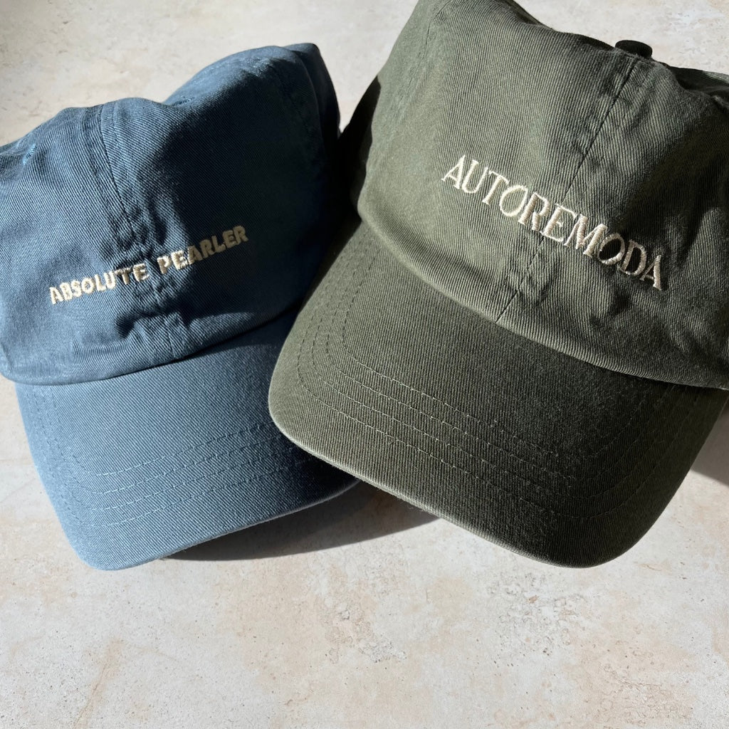 AUTORE MODA Dad Cap – embroidered cotton cap
