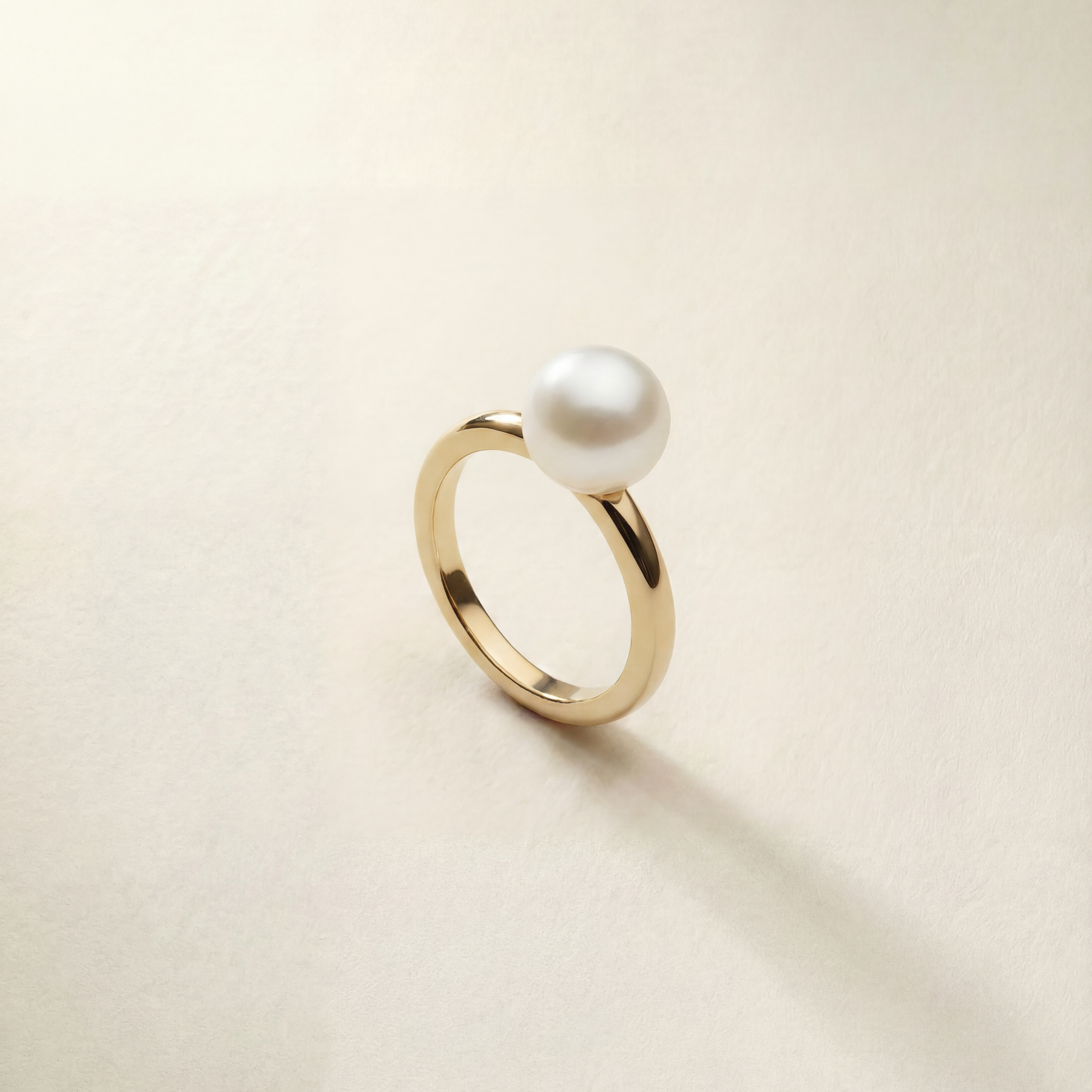 Gigi Ring in gold – South Sea pearl ring, Autore Moda