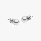 10mm South Sea Pearl Studs on 9k White Gold
