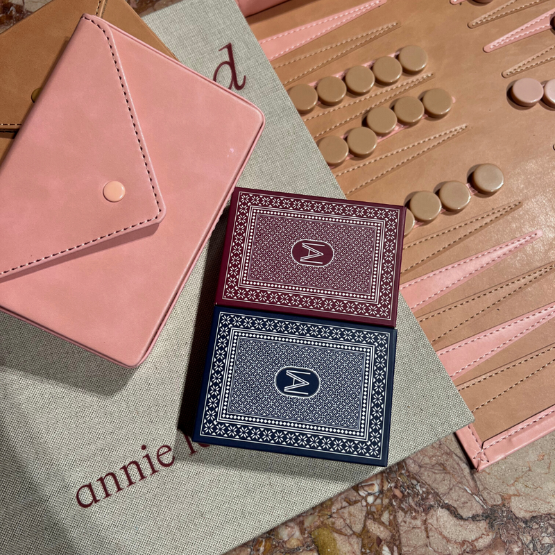 Leather Playing Card Set